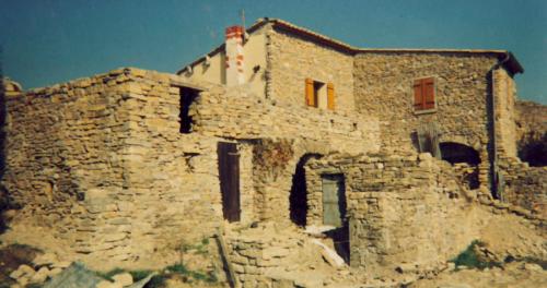 Domaine Pontet Fronzèle, nous emménageons au mas en 1993